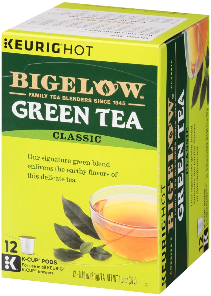 slide 3 of 7, Bigelow K-Cup Pods Classic Green Tea - 12 ct, 12 ct
