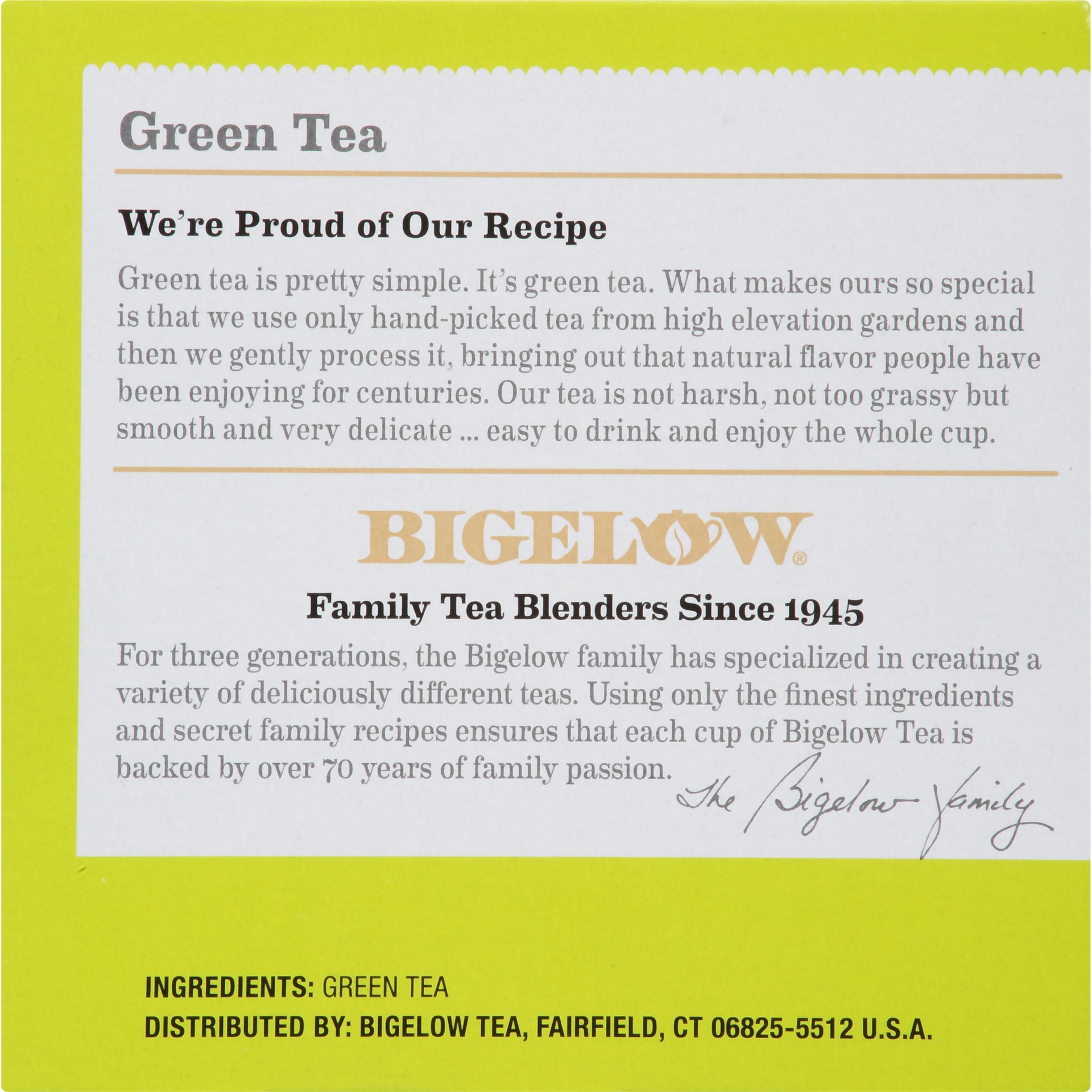 slide 5 of 7, Bigelow K-Cup Pods Classic Green Tea - 12 ct, 12 ct