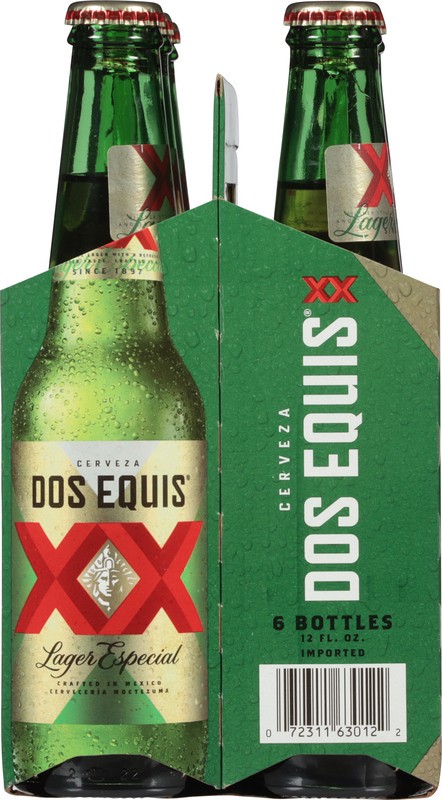 slide 5 of 5, Dos Equis Lager Especial Beer 6 - 12 fl oz Bottles, 6 ct; 12 oz