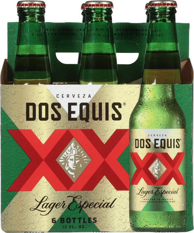 slide 3 of 5, Dos Equis Lager Especial Beer 6 - 12 fl oz Bottles, 6 ct; 12 oz
