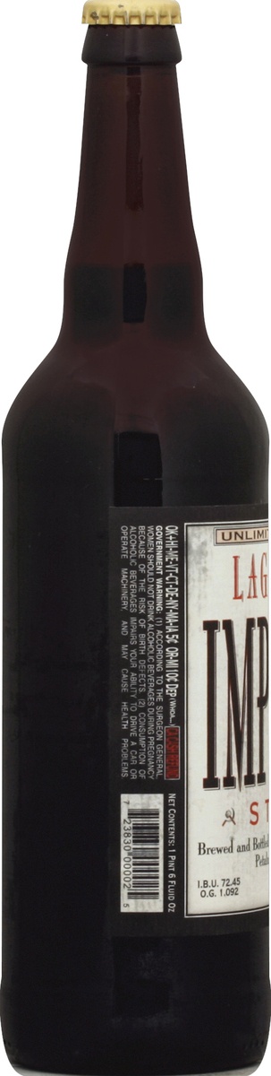 slide 3 of 4, Lagunitas Imperial Stout Bottle, 22 oz