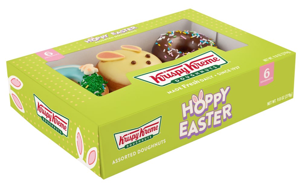 slide 3 of 4, Krispy Kreme Doughnuts, 1 ct