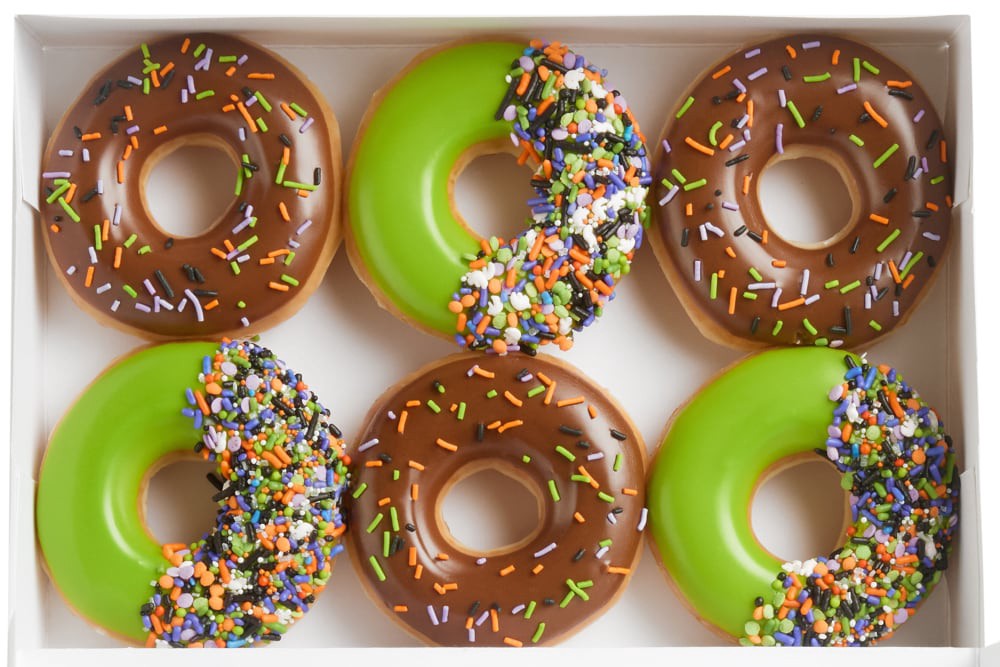 slide 3 of 6, Krispy Kreme Halloween 6 Count - 9.8 Oz, 9.8 oz