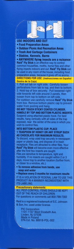 slide 2 of 2, Raid Jumbo Fly Stick, 1 ct