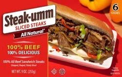 Steak-umm Steak 6 ea