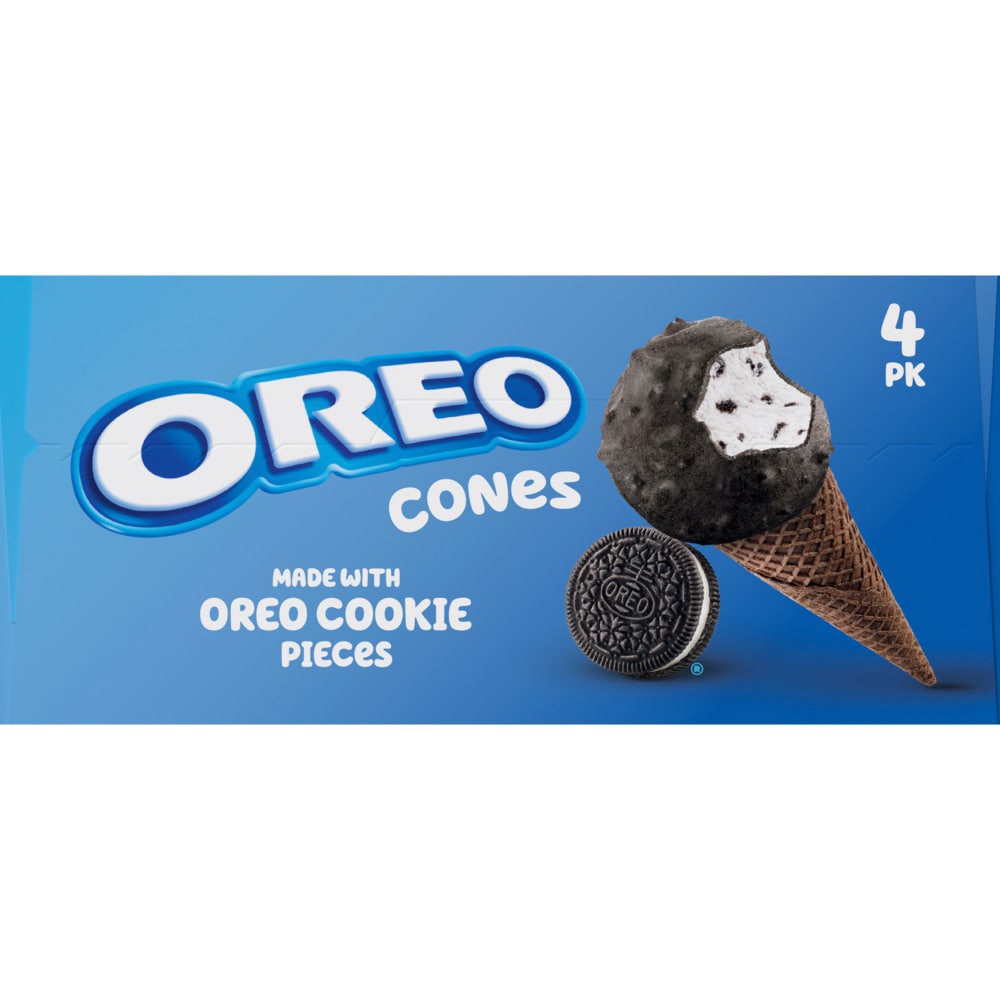 Oreo Dessert Cones 4 ct; 18.1 fl oz | Shipt