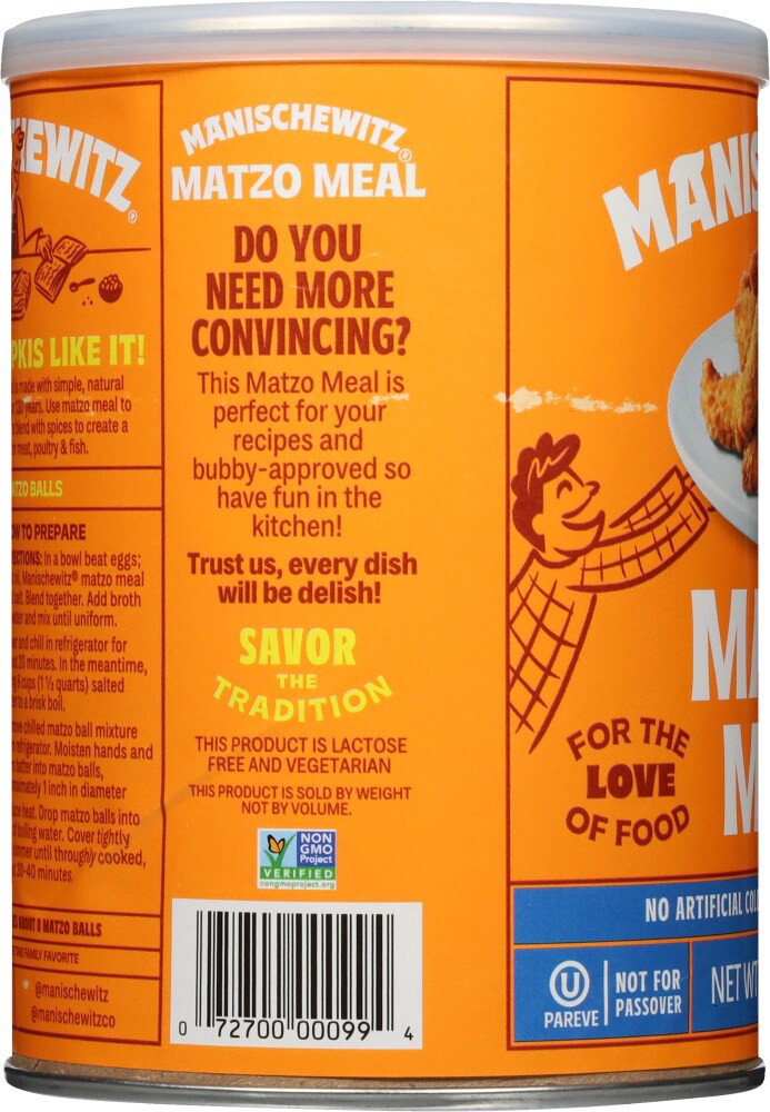 slide 2 of 4, Manischewitz Daily Matzo Meal - 16 Oz, 16 oz