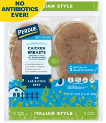 PERDUE PERFECT PORTIONS Italian Style Boneless Skinless Chicken Breasts