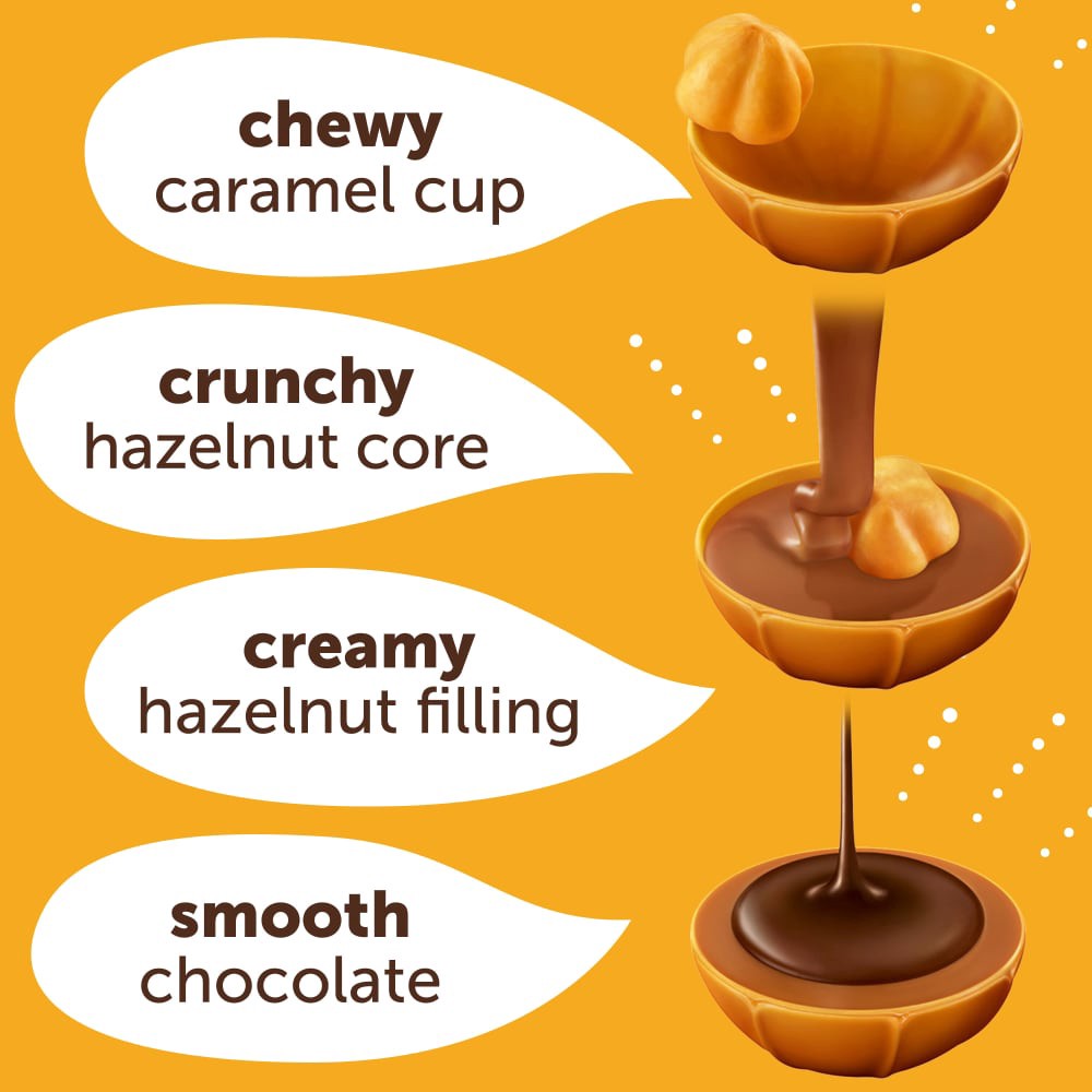 slide 2 of 5, Toffifay Chocolate Candy 15 Each, 15 ct