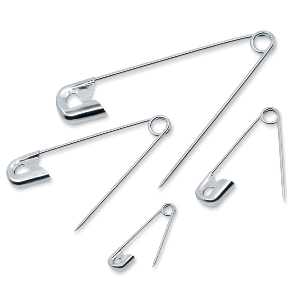 slide 2 of 3, Dritz Safety Pins Assorted, 1 ct