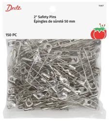 Dritz® Nickel Safety Pins - 2"