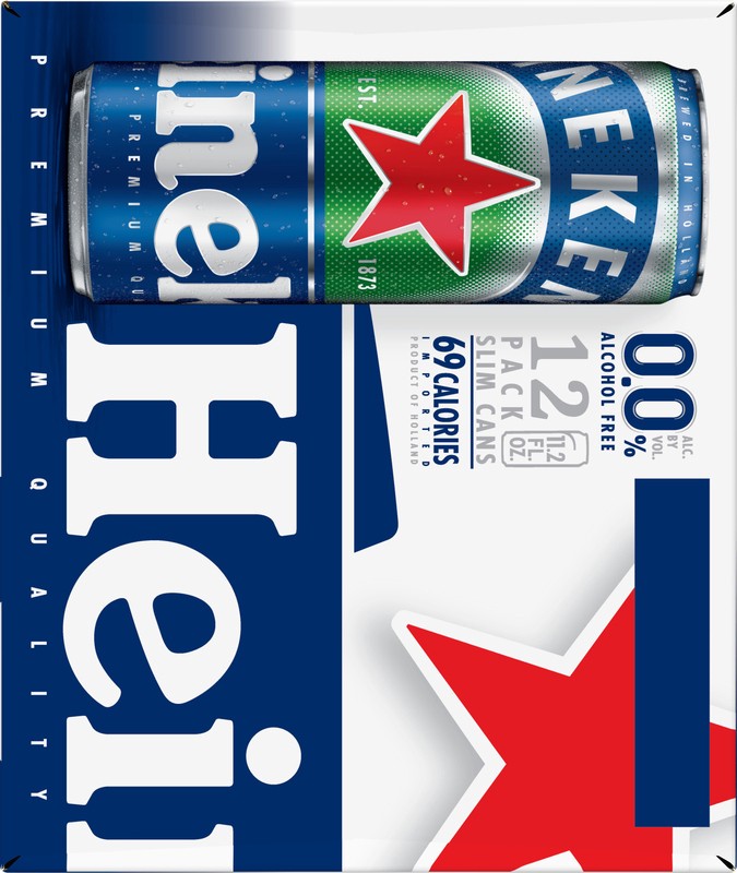 slide 4 of 5, Heineken 12 Pack Alcohol Free Beer 12 - 11.2 fl oz Cans, 12 ct