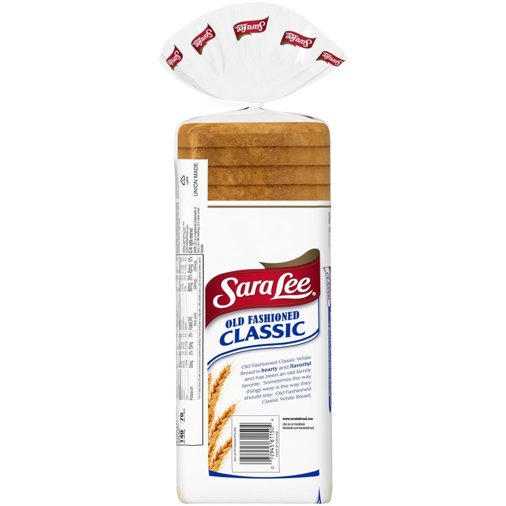 slide 3 of 5, Sara Lee Old Fashioned White Bread, 20 oz