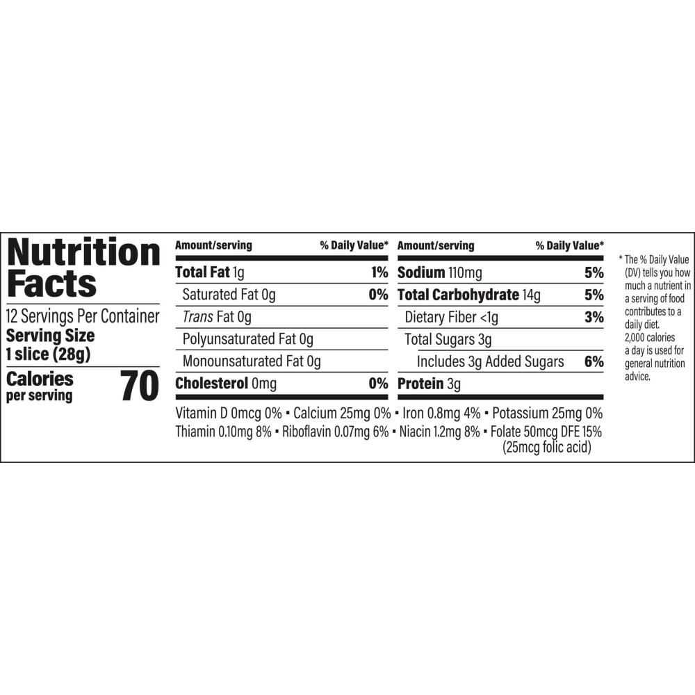 slide 2 of 5, Sara Lee Honey Butter Bread, Half Loaf, 12 oz, 12 oz