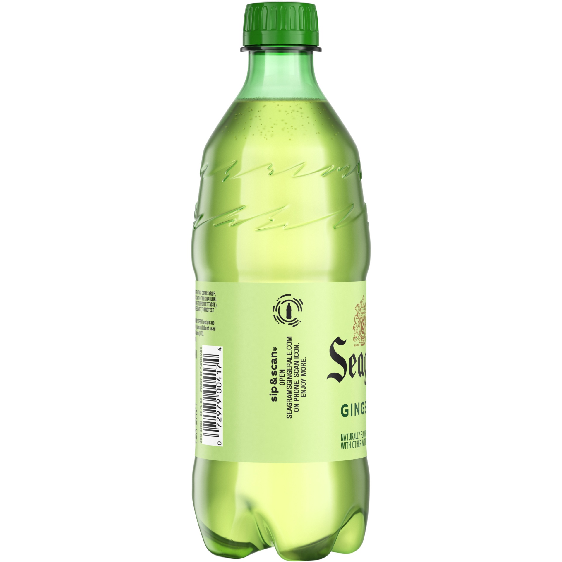 slide 4 of 6, Seagram's Ginger Ale - 20 fl oz, 20 fl oz