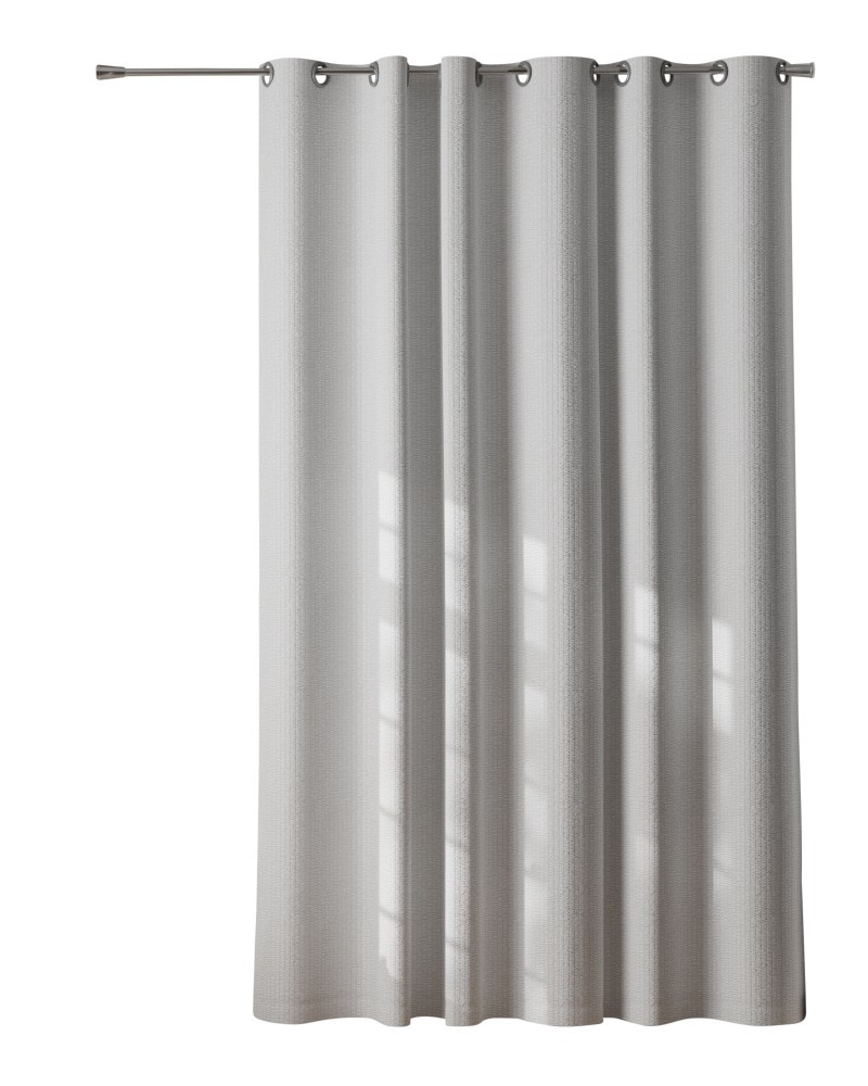 slide 1 of 1, Maytex Mills Instacurtain Norwalk Shower Curtain - White, 1 ct