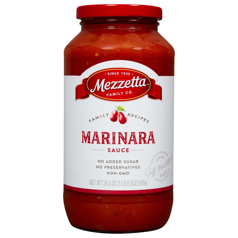 slide 5 of 6, Mezzetta Family Recipes Marinara Sauce, 24.5 oz, 24.50 oz