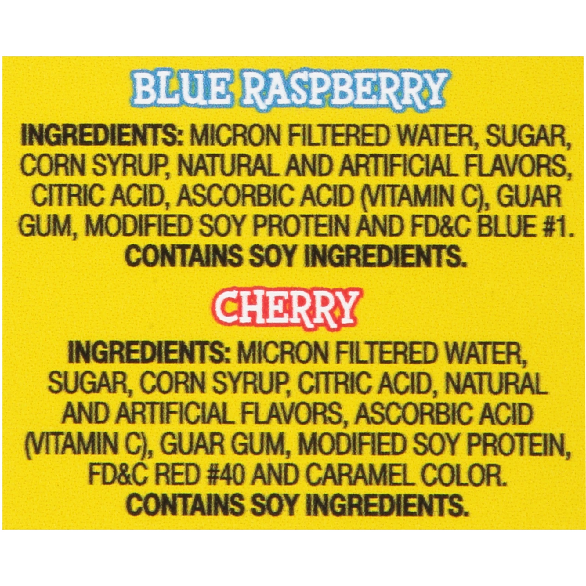 slide 8 of 8, ICEE Frozen Raspberry and Wild Cherry Tubes - 18oz/6ct, 6 ct; 18 oz