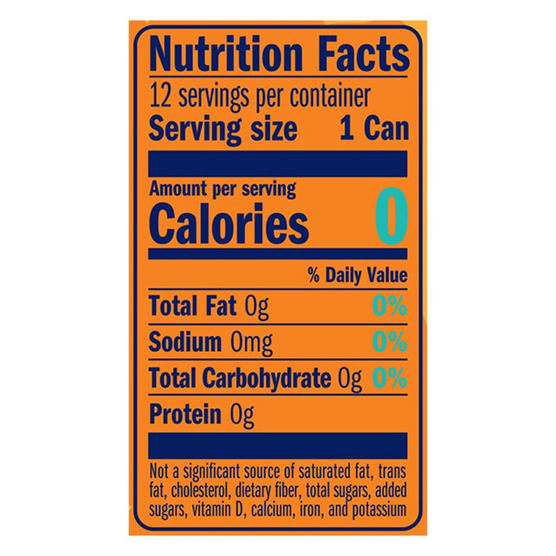 slide 3 of 4, LaCroix Sparkling Water, Orange, 12 ct