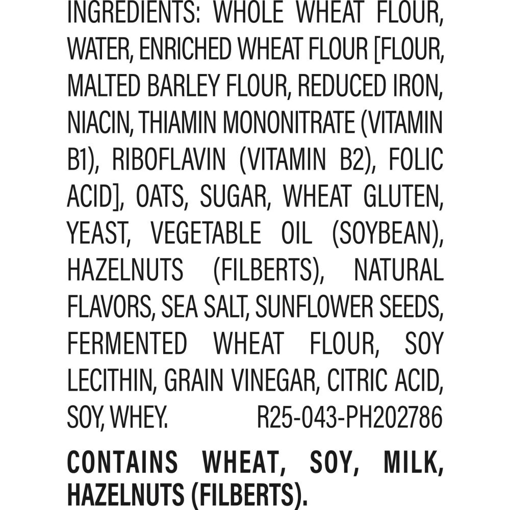 slide 4 of 5, Brownberry Whole Grains Small Slice Oatnut, 18 oz