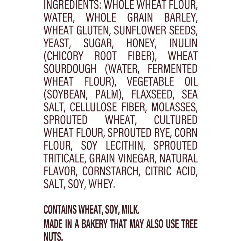 slide 4 of 5, Brownberry Grains Almighty Gut Balance Thin Sliced Bread, 20 oz, 567 g