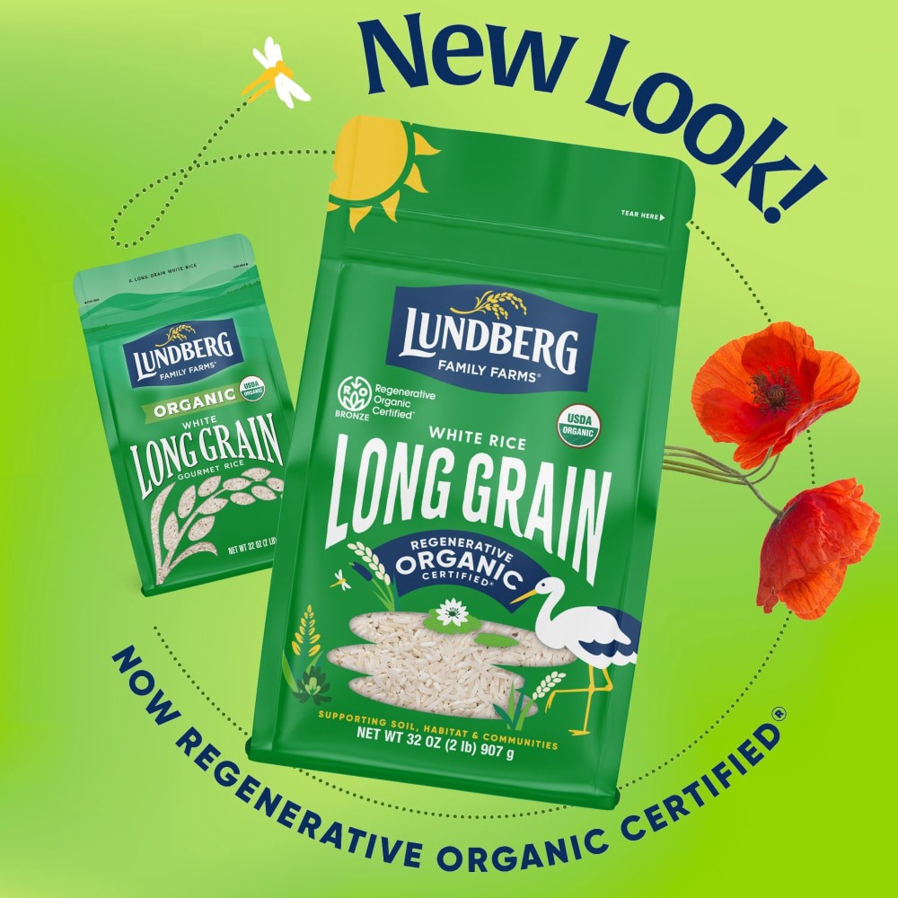 slide 6 of 6, Lundberg Family Farms Organic White Long Grain Gourmet Rice 32 oz, 32 oz
