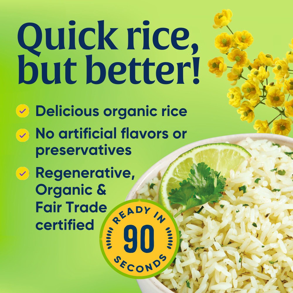 slide 4 of 6, Lundberg Family Farms Organic Cilantro Lime Rice 8 oz, 8 oz