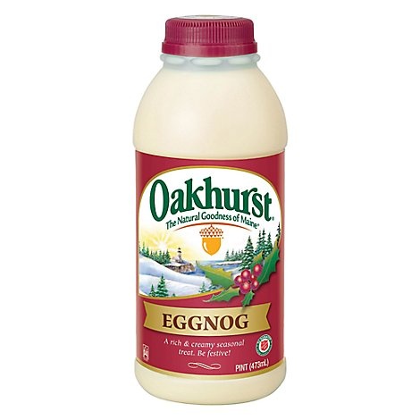 slide 1 of 1, Oakhurst Eggnog - 1 Pint, 1 pint