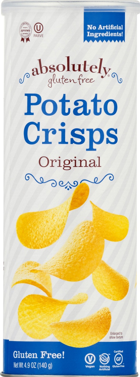 slide 9 of 10, Absolutely Gluten Free Classic Potato Chips, 5 oz