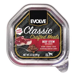 Evolve Classic Craft Beef Stew Chunks In Gravy 3.5 Oz