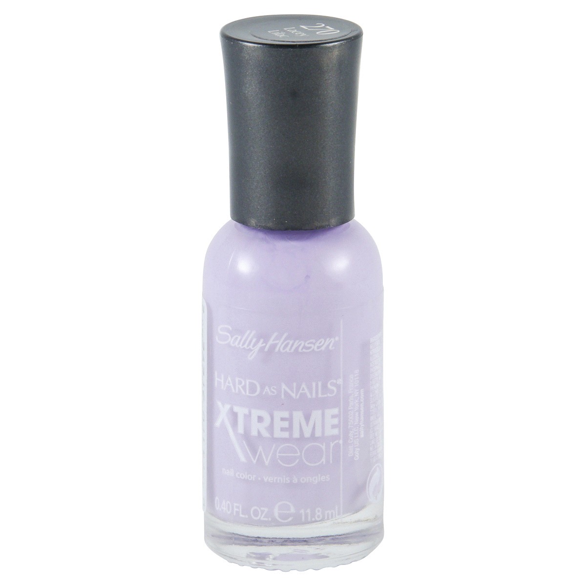 slide 5 of 5, Sally Hansen - Hard As Nails Xtreme Wear- Lacey Lilac- .4 fl oz, 0.4 fl oz