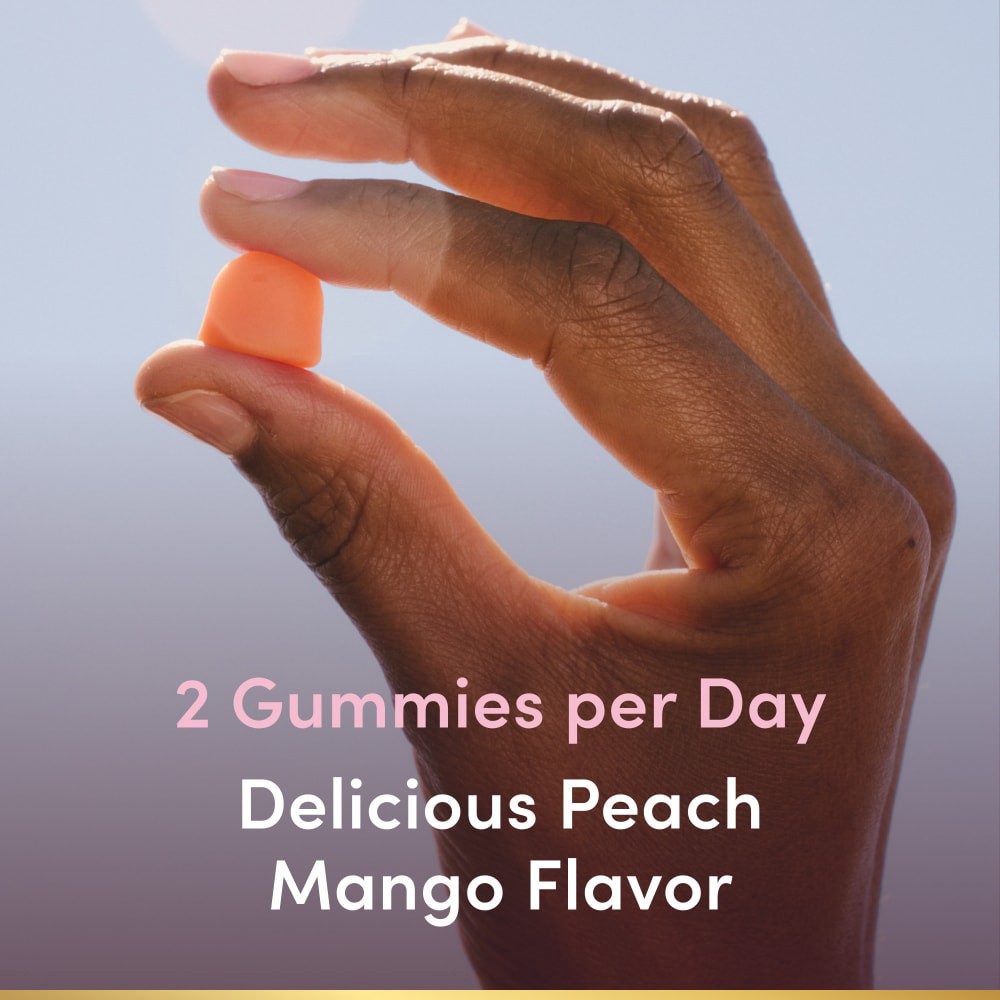 slide 6 of 6, Nature's Bounty Optimal Solutions Hair Growth Gummies, 60 Ct, 60 ct