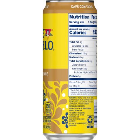 slide 2 of 4, Café Bustelo Café con Leche, 11 oz