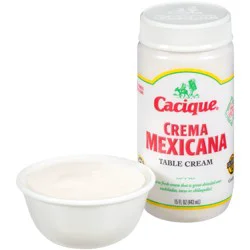 Cacique Crema Mexicana Table Cream 15 oz