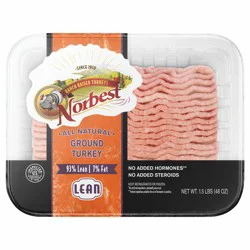 Norbest 93/7 Ground Turkey 16 Oz