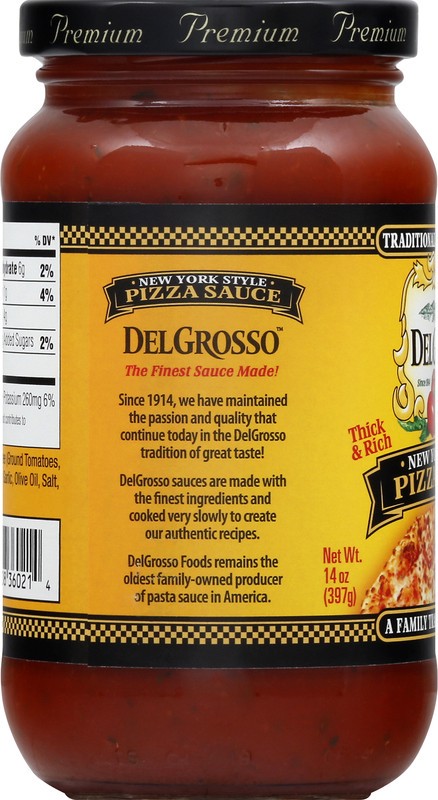 slide 2 of 5, DelGrosso Del Grosso Pizza Sauce Ny Styl, 14 oz