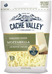 Cache Valley Mozzarella Shredded Cheese