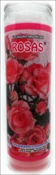 Candles Brlx Cndl 8in Rose Prf Flrl