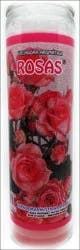 Candles Brlx Cndl 8in Rose Prf Flrl