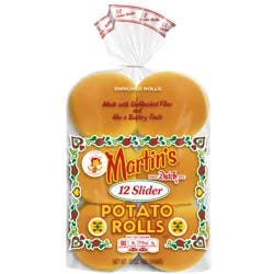 Martin's 12 Slider Potato Rolls