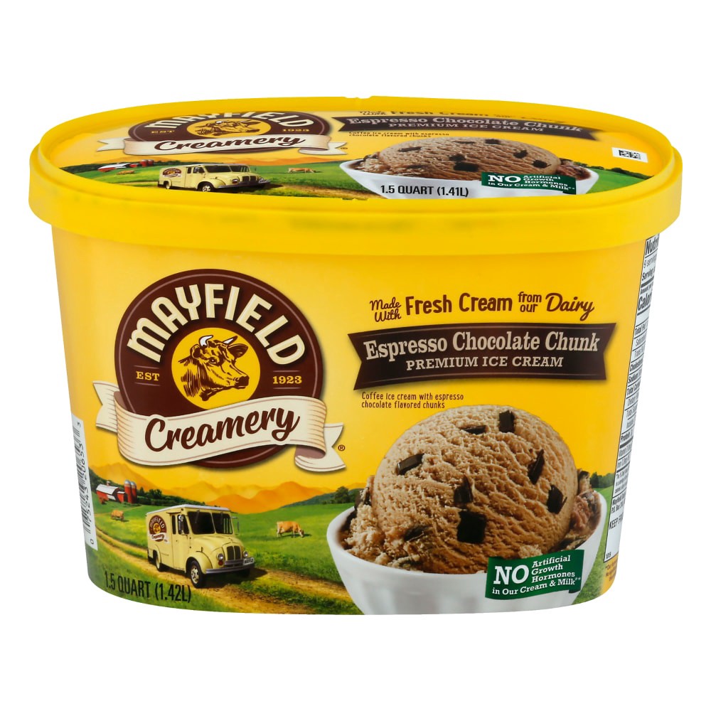 slide 4 of 6, Mayfield Creamery Espresso Chocolate Chunk Ice Cream, 48 fl oz