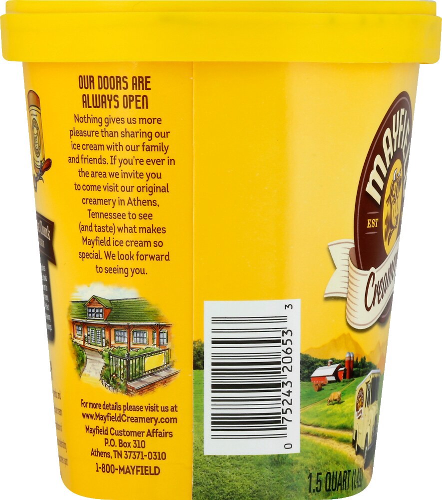 slide 2 of 6, Mayfield Creamery Espresso Chocolate Chunk Ice Cream, 48 fl oz