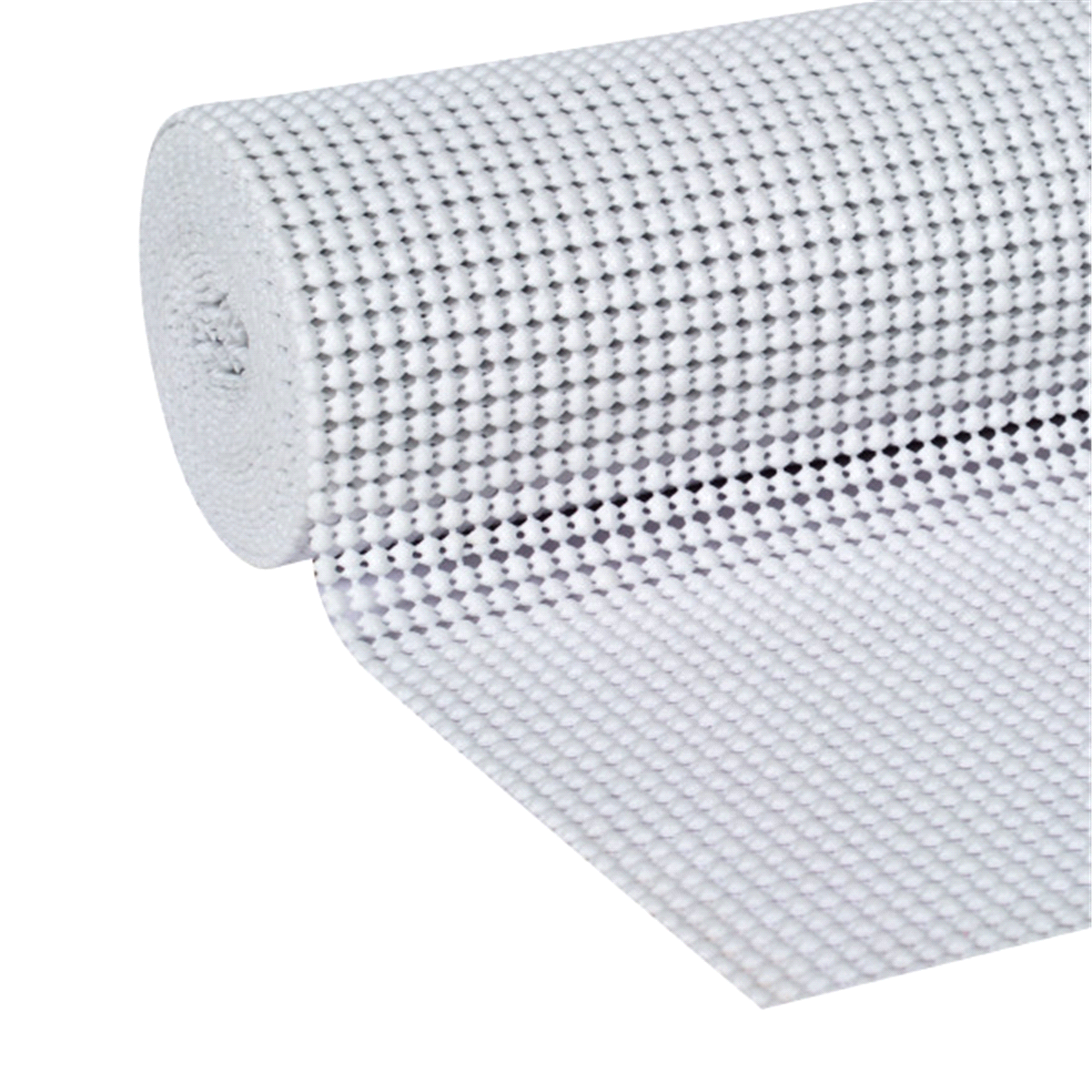 slide 3 of 3, Duck Brand Select Grip Easy Liner Brand Shelf Liner, White, 12" x 10', 12 x 10 