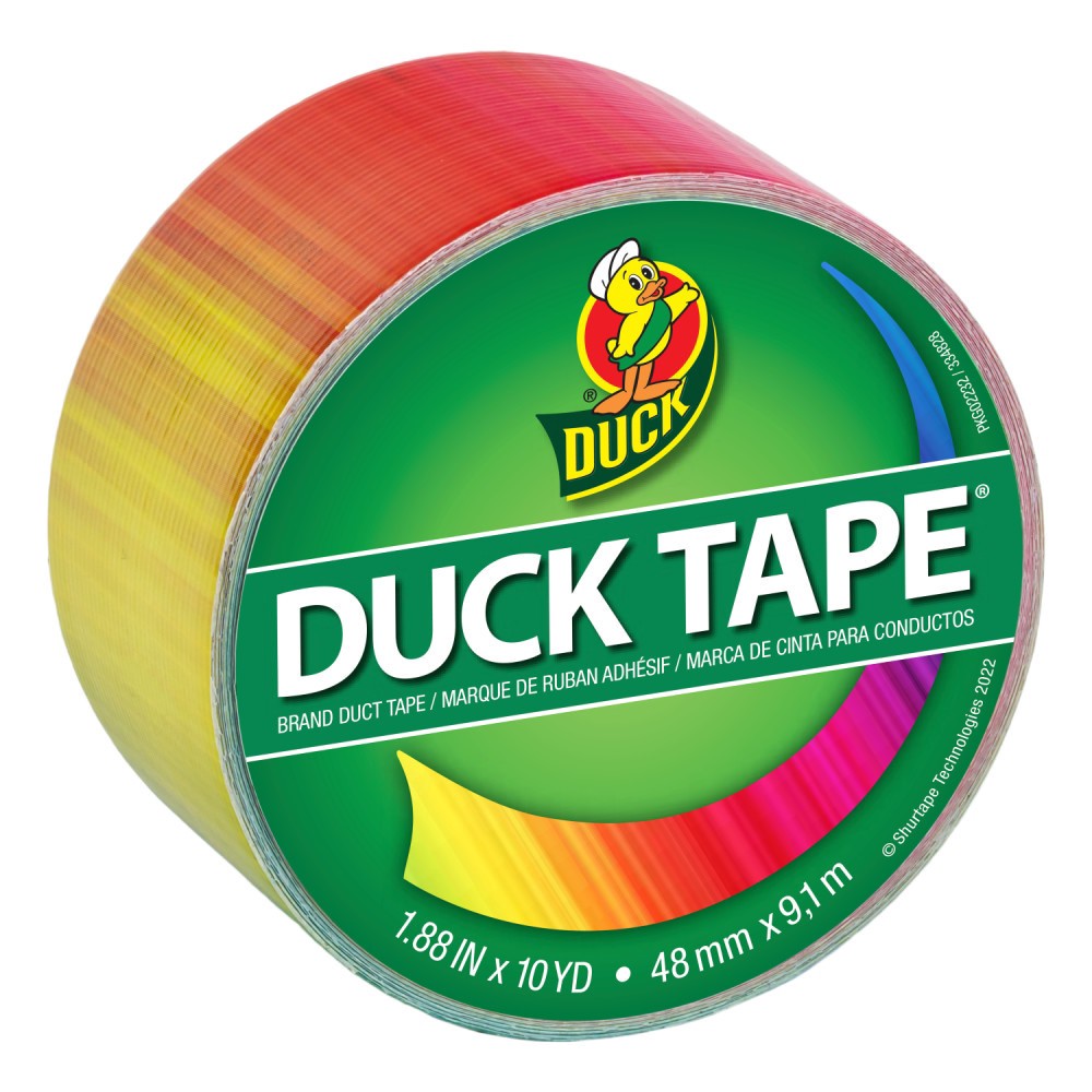 slide 1 of 1, Duck Duck Tape - Ombre Rainbow, 1 ct