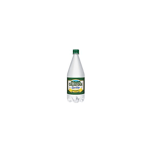 slide 1 of 1, Calistoga Lemon Mineral Water, 1 liter