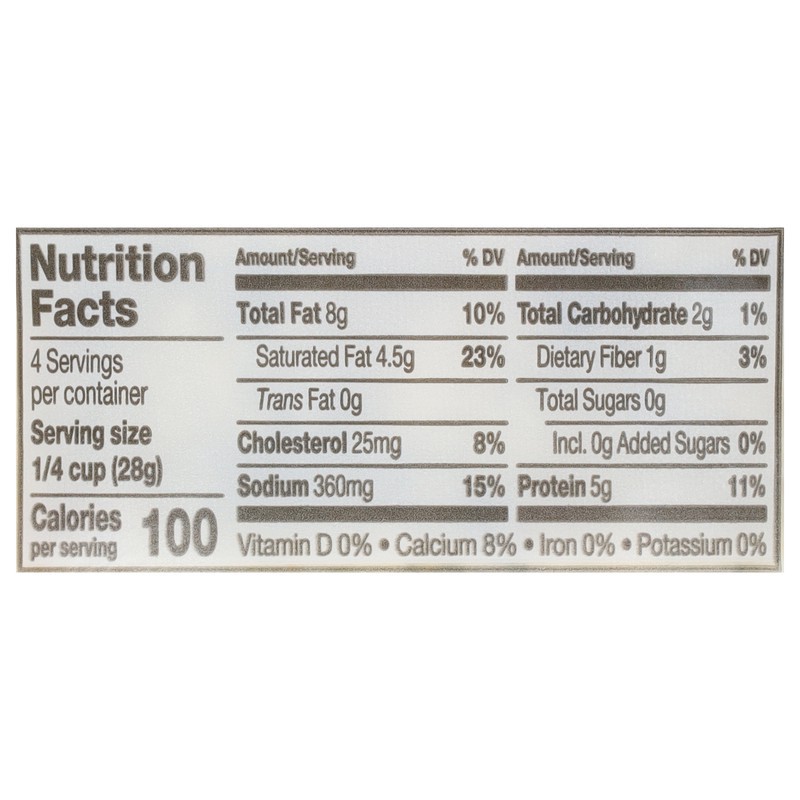 slide 4 of 5, Treasure Cave Naturally Smoked Blue Cheese Crumbles, 4 oz, 4 oz