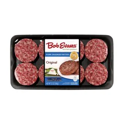 Bob Evans Original Pork Sausage Patties 12 oz 8 ct