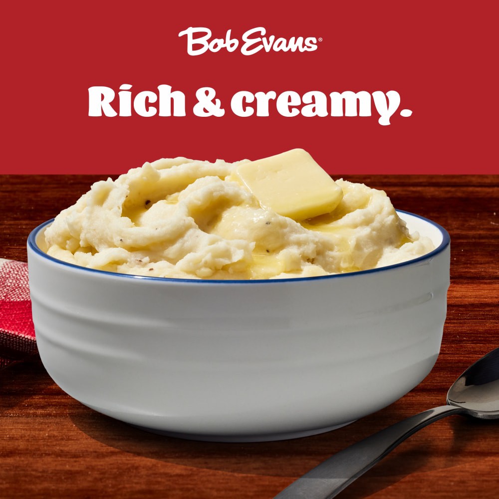 slide 3 of 6, Bob Evans All Natural Homestyle Classic Mashed Potatoes, 567 gram
