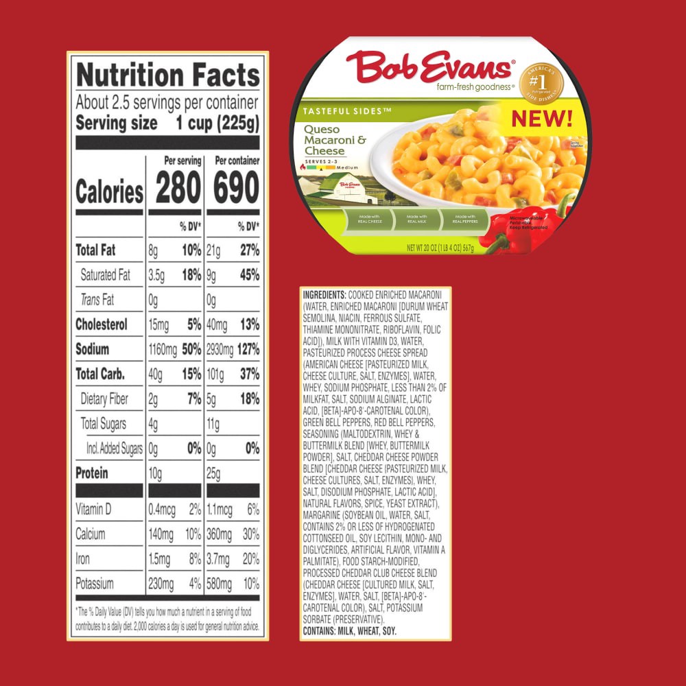 slide 6 of 6, Mac N Cheese - 20 oz, 20 oz