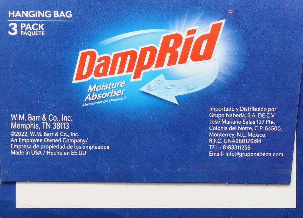slide 4 of 6, DampRid Hanging Bag Lavender Vanilla Moisture Absorber 3 - 15.4 oz Bags, 3 ct; 15.4 oz
